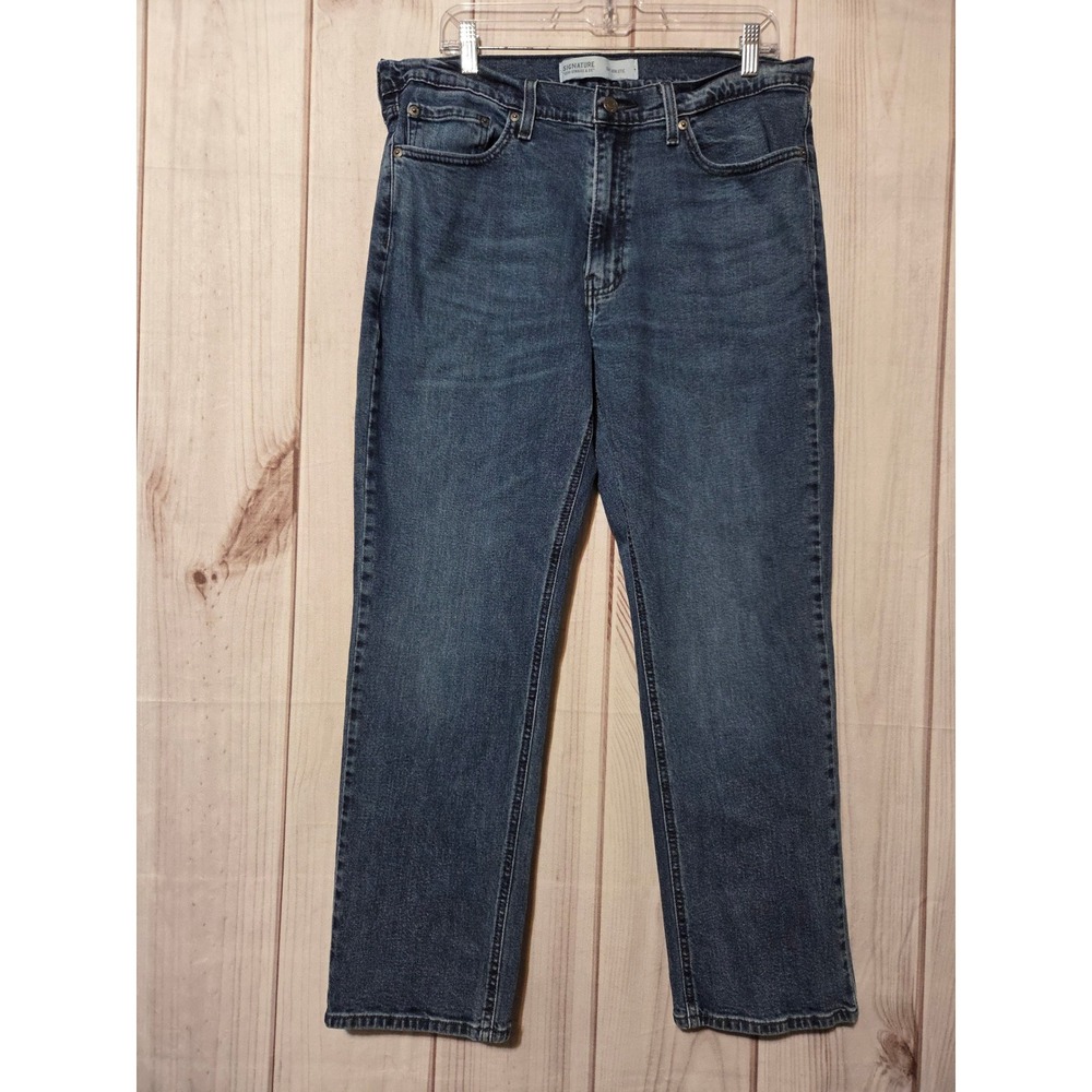 Signature‎ by Levi Strauss Mens S67 Athletic Fit Jeans Blue W36 L30